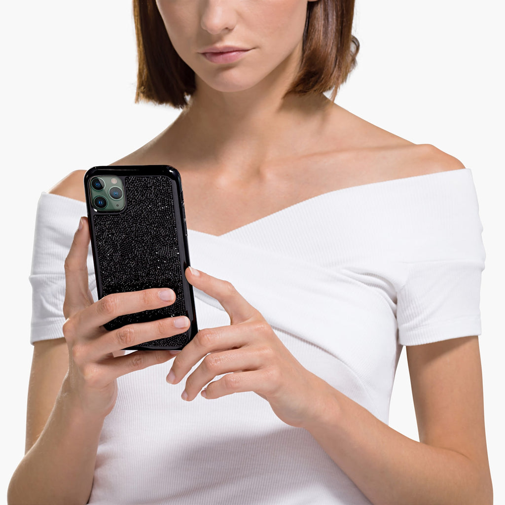 Glam Rock Smartphone case, iPhone® 12 mini, Black - Shukha Online Store