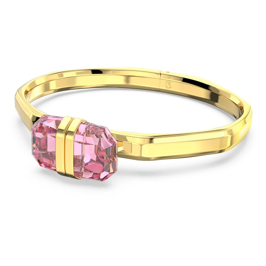 Lucent bangle Magnetic closure, Pink, Gold-tone plated - Shukha Online Store