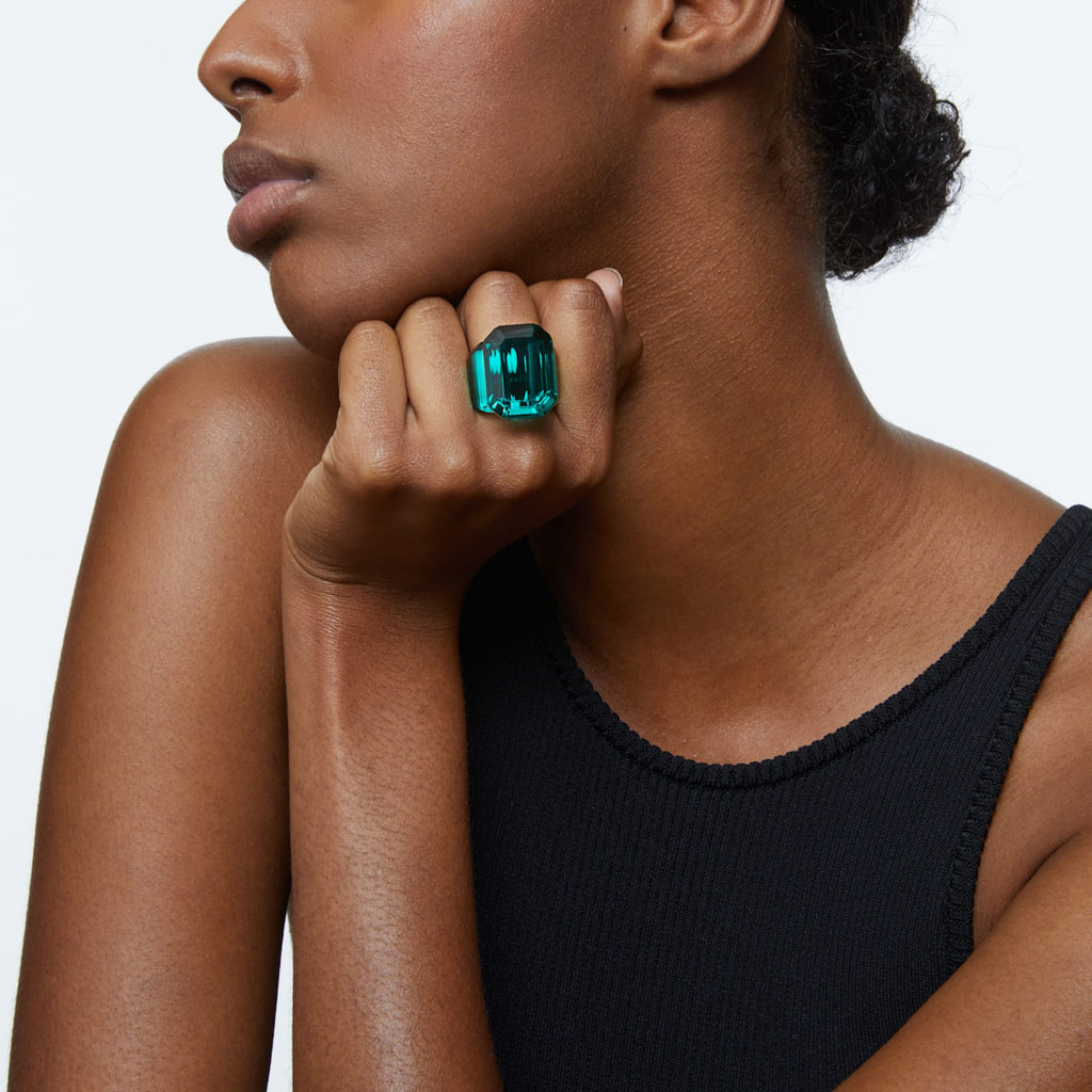 Lucent cocktail ring Green - Shukha Online Store