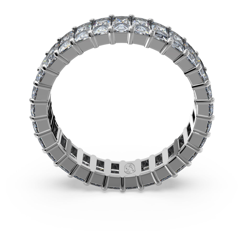 Matrix ring Baguette cut, Gray, Ruthenium plated - Shukha Online Store