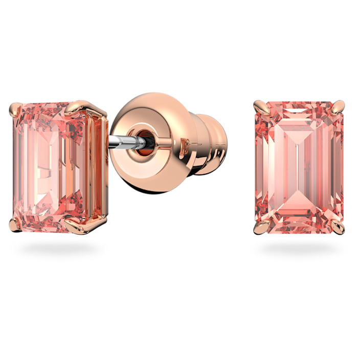 Millenia set Octagon cut, Pink, Rose gold-tone plated - Shukha Online Store