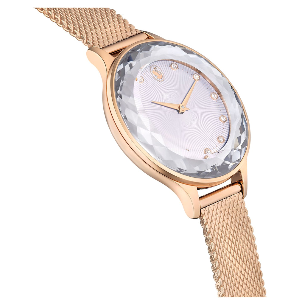 Octea Nova watch Swiss Made, Metal bracelet, Rose gold tone, Rose gold-tone finish - Shukha Online Store