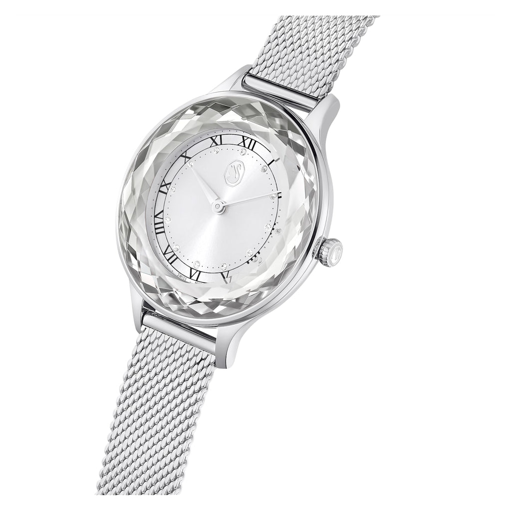 Octea Nova watch Swiss Made, Metal bracelet, Silver tone, Stainless steel - Shukha Online Store
