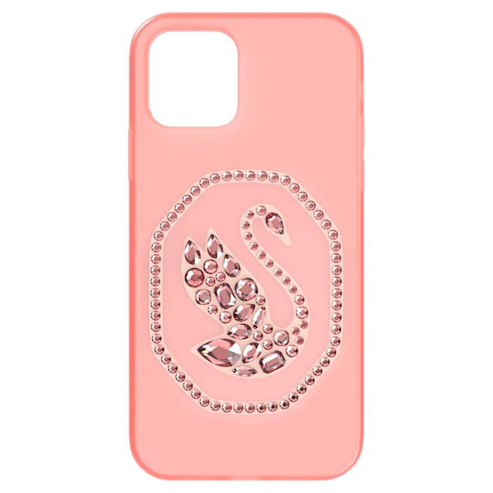 Smartphone case Swan, iPhone® 12/12 Pro, Pink - Shukha Online Store