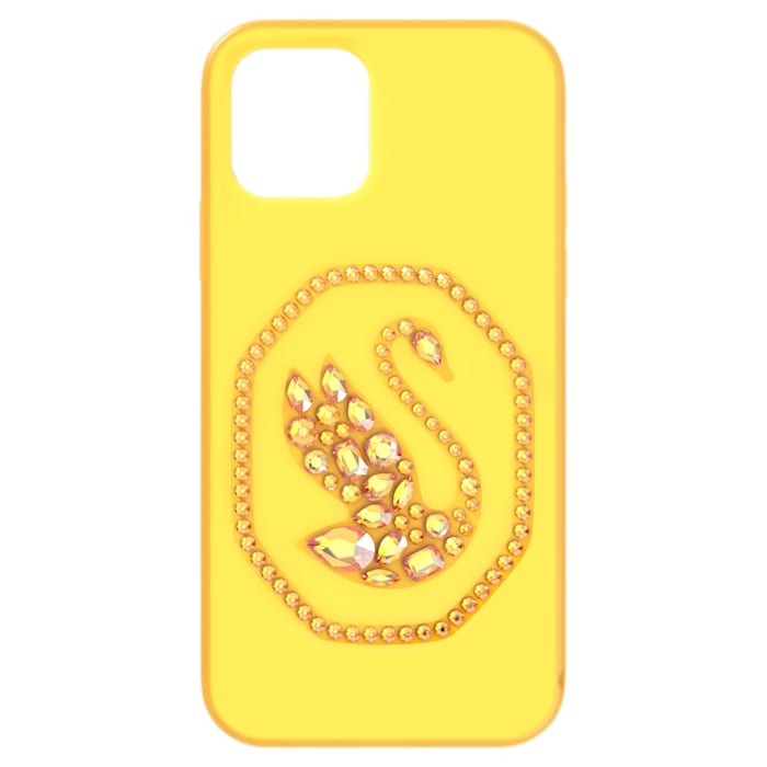 Smartphone case Swan, iPhone® 12/12 Pro, Yellow - Shukha Online Store