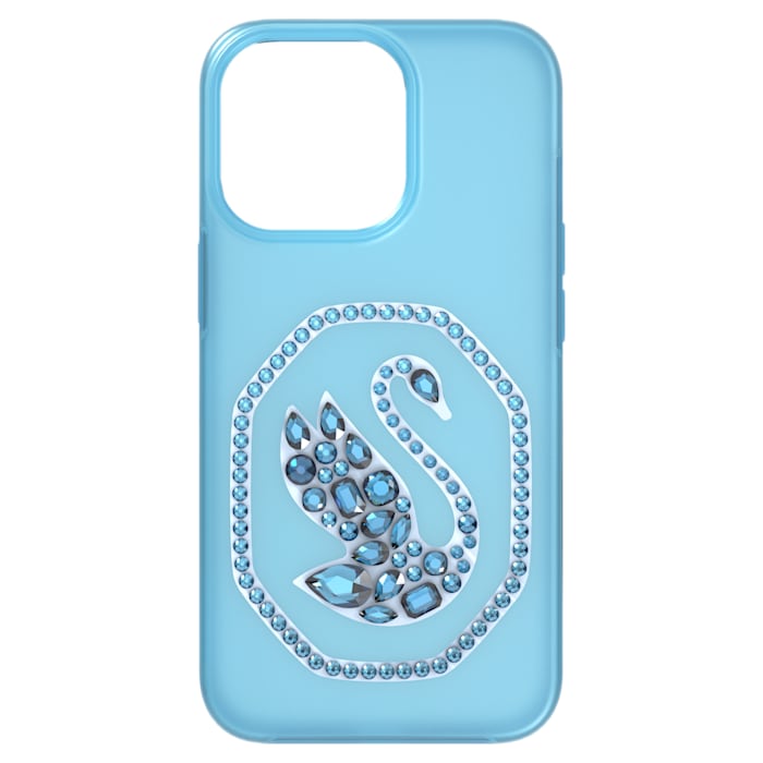 Smartphone case Swan, iPhone® 13, Blue - Shukha Online Store