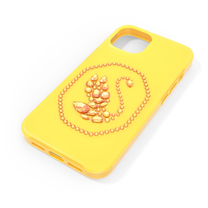 Smartphone case Swan, iPhone® 13 Pro, Yellow - Shukha Online Store