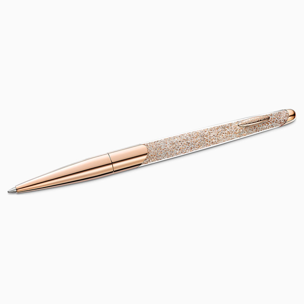 CRYSTALLINE NOVA BALLPOINT PEN, GOLD TONE, ROSE-GOLD TONE PLATED - Shukha Online Store