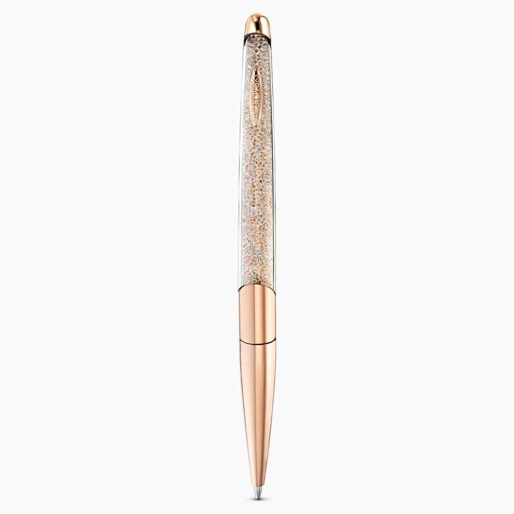 CRYSTALLINE NOVA BALLPOINT PEN, GOLD TONE, ROSE-GOLD TONE PLATED - Shukha Online Store