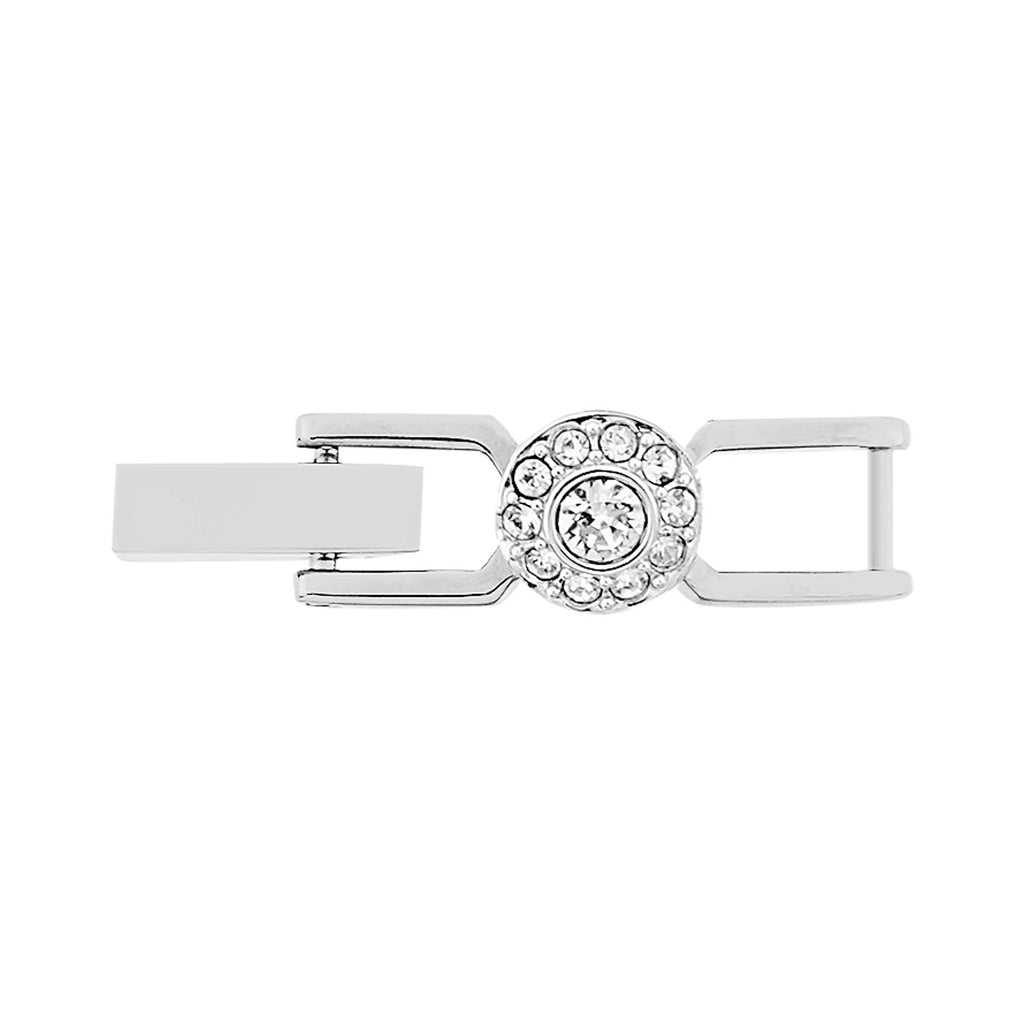 ANGELIC BRACELET, WHITE, RHODIUM PLATED - Shukha Online Store