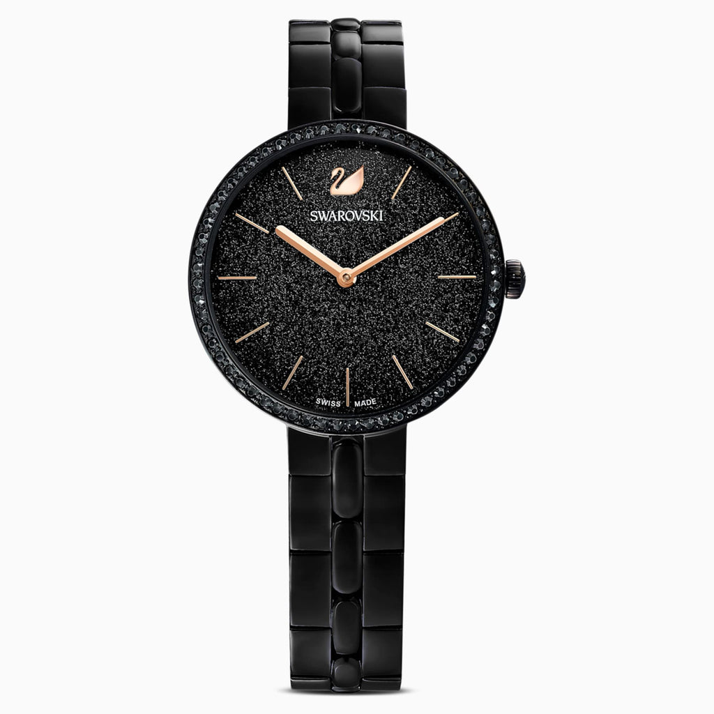 COSMOPOLITAN WATCH, METAL BRACELET, BLACK, BLACK PVD - Shukha Online Store