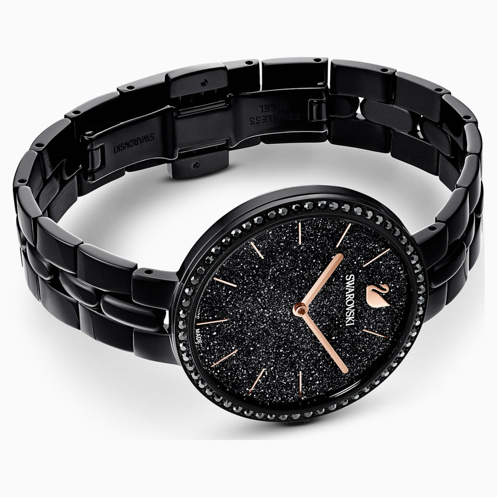 COSMOPOLITAN WATCH, METAL BRACELET, BLACK, BLACK PVD - Shukha Online Store