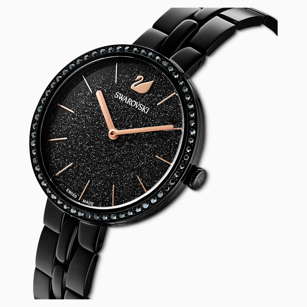 COSMOPOLITAN WATCH, METAL BRACELET, BLACK, BLACK PVD - Shukha Online Store